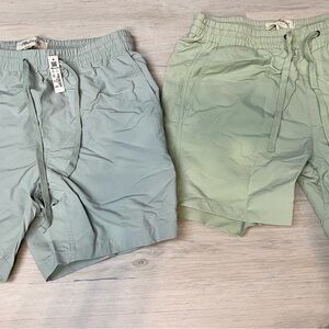 2x Brand New - Madewell (Re)Source Everywhere Men's Shorts - Size Small